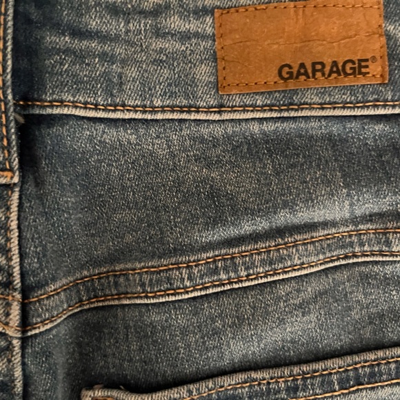High-Rise Jean Shorts From Garage - Picture 4 of 4